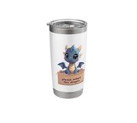 Cute Dragon Looking for a Home Stainless Steel Insulated Tumbler