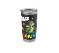 Cute Dragon Student Teacher Back Again to School Welcome Stainless Steel Insulated Tumbler