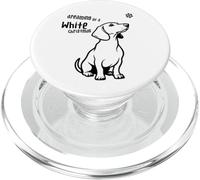 Cute Dreaming Of White Christmas Dachshund Wiener Dog PopSockets PopGrip for MagSafe