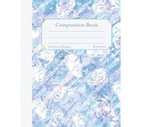 Cute & Dreamy Pastel Abstract Lily Pond Composition Notebook I Aesthetic Journal for School, Writing, Notes