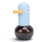 Cute Duck Automatic Foam Soap Dispenser, Touchless Hand Soap Dispenser Rechargeable with Sensor for Kitchen, Electric Foaming Soap Dispenser for Bathroom
