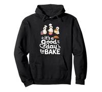 Cute Duck Bread Baker T-Shirt It's A Good Day To Bake Baking Pullover Hoodie