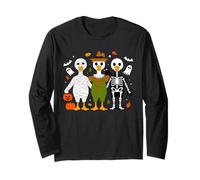 Cute Duck Costumes Halloween Goose Mummy Scarecrow Skeleton Long Sleeve T-Shirt