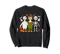 Cute Duck Costumes Halloween Goose Mummy Scarecrow Skeleton Sweatshirt