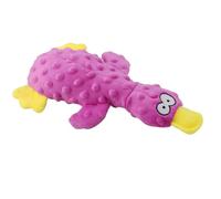 Cute Duck Dog Squeak with Built-in Squeaker Puppy Teething Interactive Chewing Plush Toy for All Breed Sizes To Keep Them Busy