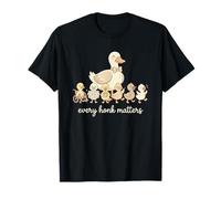 Cute Duck Family Inclusion Every Honk Matters T-Shirt