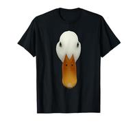 Cute Duck Head Ornithologist Swan Geese Bird Lover T-Shirt
