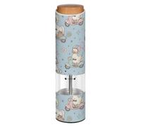 Cute Duck Scooter Blue Electric Pepper Grinder Sea Salt Grinder