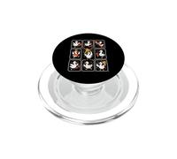 Cute Duck Soccer Star Champion 2024 PopSockets PopGrip for MagSafe