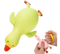 Cute Duck Squish-y Sugar Stress Ball, Soft Duck Stress Relief Sugar Ball Squish-y, UltraSquishy and Moldable Slow Rise Relaxing Sensory Fidget Stres-s for Anxiety Relief (Green)