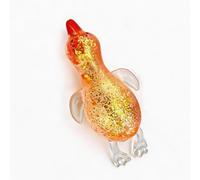 Cute Duck Stress Toys, Soft Duck Stress Relief Toys and Moldable Slow Rise Relaxing Sensory Fidget Stress for Anxiety Relief (Orange)