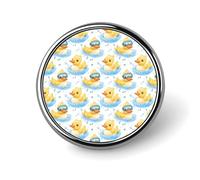 Cute Duck Swimming 1 Print Pins for Backpack - Enamel Pins Cute Jacket Coat Hat Bags Badge Pin, Funny Novelty Unique Button Pin Women Men Fashion Jewelry Accessories