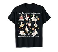 Cute Duck Teaching is an Adventure Design T-Shirt