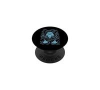 Cute Duck Water Ripples Pond Bird Artwork PopSockets Adhesive PopGrip