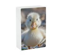 Cute Ducks Cigarette Case 85mm King Size, Crushproof Plastic Cigarette Box Holder for Men Women Cigar Protective Cover Waterproof Cigarettes Holder 20 Capacity