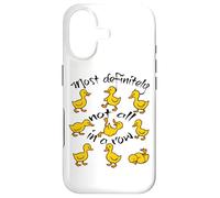 Cute Ducks Having Fun Just Minding My Case for iPhone 17
