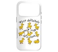 Cute Ducks Having Fun Just Minding My Case for iPhone 17 Pro