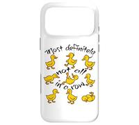 Cute Ducks Having Fun Just Minding My Case for iPhone 17 Pro Max