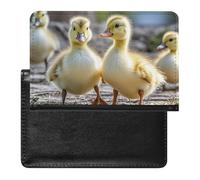 Cute Ducks Passport Holder ID Card Protector Case Holder Travel Pack Unisex-adult Waterproof Passport