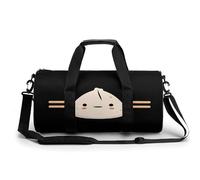 Cute Dumpling Funny Dim Sum Funny Large Gym Bag Novelty Lightweight Duffel Bag Travel Tote Bags