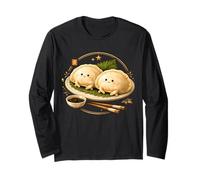 Cute Dumpling Gyoza Kawaii Asian Food Lover Long Sleeve T-Shirt