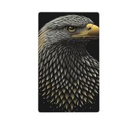 Cute Eagle Single Toggle Blank Wall Plate Light Switch Cover Decorative 1 Gang for Kitchen Room Bathroom Size 11.4x7cm