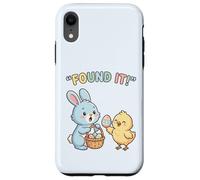 Cute Easter Bunny Chick Found It Egg Hunt Champion Case for iPhone XR