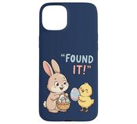 Cute Easter Bunny Chick Found It Egg Hunt Champion Kids Case for iPhone 15 Plus