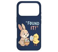 Cute Easter Bunny Chick Found It Egg Hunt Champion Kids Case for iPhone 17 Pro