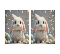 Cute Easter Bunny Passport Holder Passport Wallet PU Leather Passports Protective Cover Slim Travel Accessories