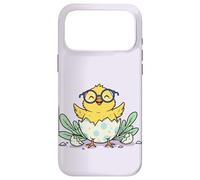 Cute Easter Chick Glasses Egg Cartoon Design Case for iPhone 17 Pro Max