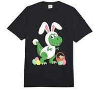 Cute Easter Dino Bunny with Eggs Kids Theme Comfort Colors Adult Heavyweight T-Shirt