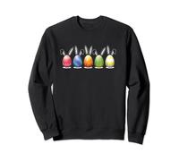 Cute Easter Eggs Bunny Rabbit Ears Kids Adult Sweatshirt