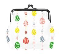 Cute Easter Eggs Coin Purses Wallets Vintage Pouch Bags for Gift