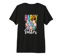 Cute Easter Eggs Easter Sunday Happy Easter Premium T-Shirt