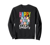 Cute Easter Eggs Easter Sunday Happy Easter Sweatshirt