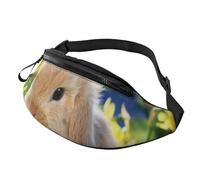 Cute Easter Eggs Rabbit Fanny Pack for Men Women, Fashion Festival Fanny Pack, Travel Sport Walking Waist Bag