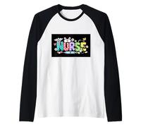 Cute Easter Nurse Medical Humor Funny Nursing Life Raglan Baseball Tee