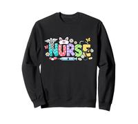 Cute Easter Nurse Medical Humor Funny Nursing Life Sweatshirt