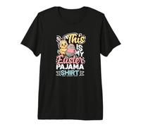 Cute Easter Sunday This is My Easter Pajama Premium T-Shirt
