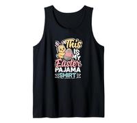 Cute Easter Sunday This is My Easter Pajama Tank Top