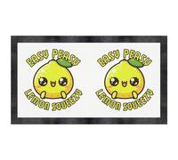 'Cute Easy Peasy Lemon Squeezy' Pet Feeding Mat (PM00026938)