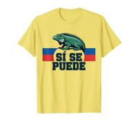 Cute Ecuador Sí Se Puede Day Iguana Roots Vacay Visit T-Shirt