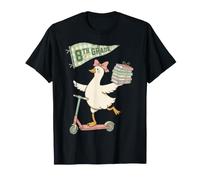 Cute Eighth Grade Back to School Duck Student Design T-Shirt