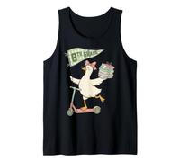 Cute Eighth Grade Back to School Duck Student Design Tank Top
