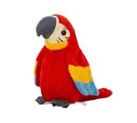 Cute Electric Talking Parrot Plush Toy Speaking Record Wings Repeat Bird Electroni What L6J9 Bird Toy Waving Plu You Repeats Say