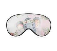 Cute Elephant_80395810 Sleep Mask Eye Mask Eye Masks for Sleep Sleep Masks for Women Men Travel Eye Mask Adjustable Sleeping Mask Sleep Mask Blackout Cute Sleep Mask