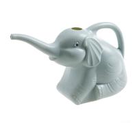 Cute Elephant Garden Watering Can for Kids, Animal Plant Sprinkling Pot, Lightweight Design (Wise blue)