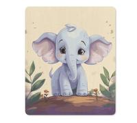 Cute Elephant Rubber Mouse Pad