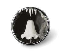Cute Enamel Lapel Pin - Beach Whale Tail 1 Inch Round Badge, Aluminum Alloy Brooch Pin for Jackets Hats Bags, Fashion Accessory for Men Women, Circular, Aluminum, no gemstone